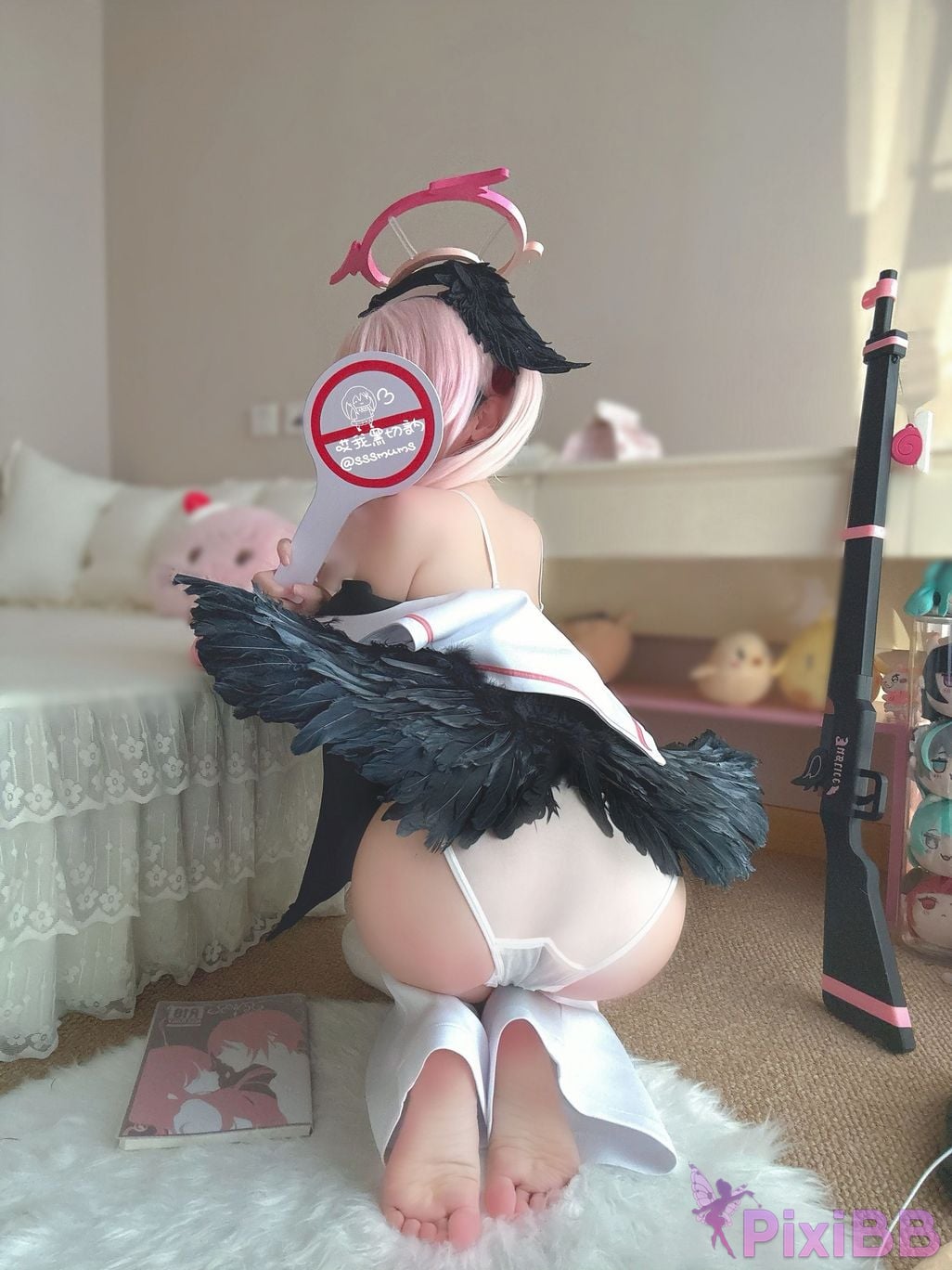 Cosplayer Cookie soft fufu Blue Archive Jiang Xiaochun PixiBB.COM 046