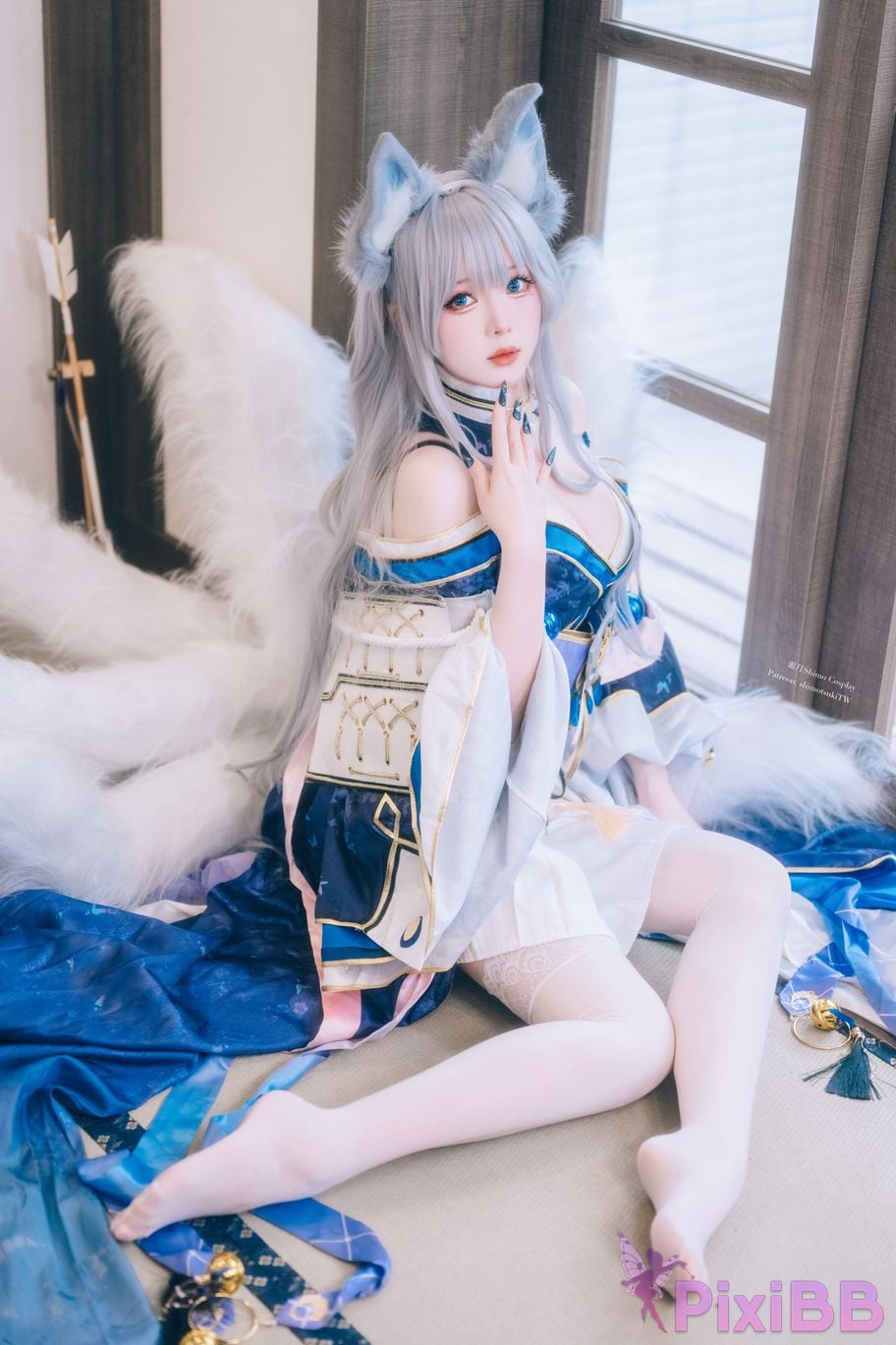 Cosplayer Shimotsuki shimo Azurlane Shinano N U PixiBB.COM 001