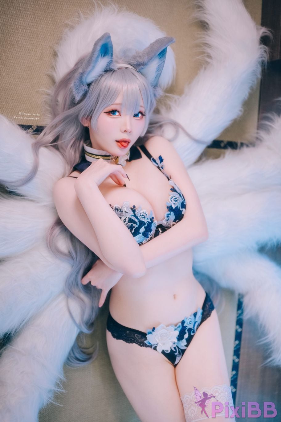 Cosplayer Shimotsuki shimo Azurlane Shinano N U PixiBB.COM 011