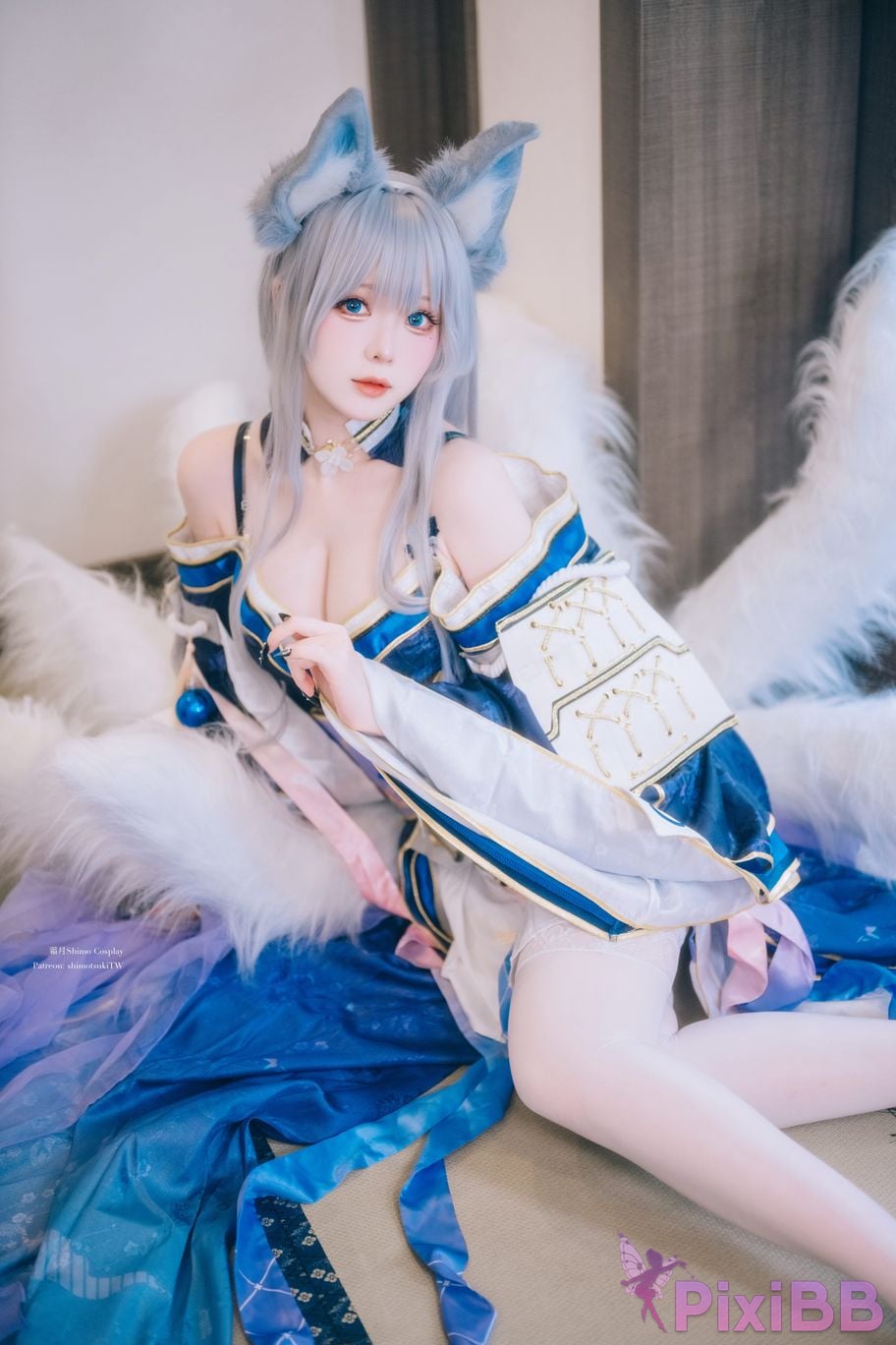 Cosplayer Shimotsuki shimo Azurlane Shinano N U PixiBB.COM 012