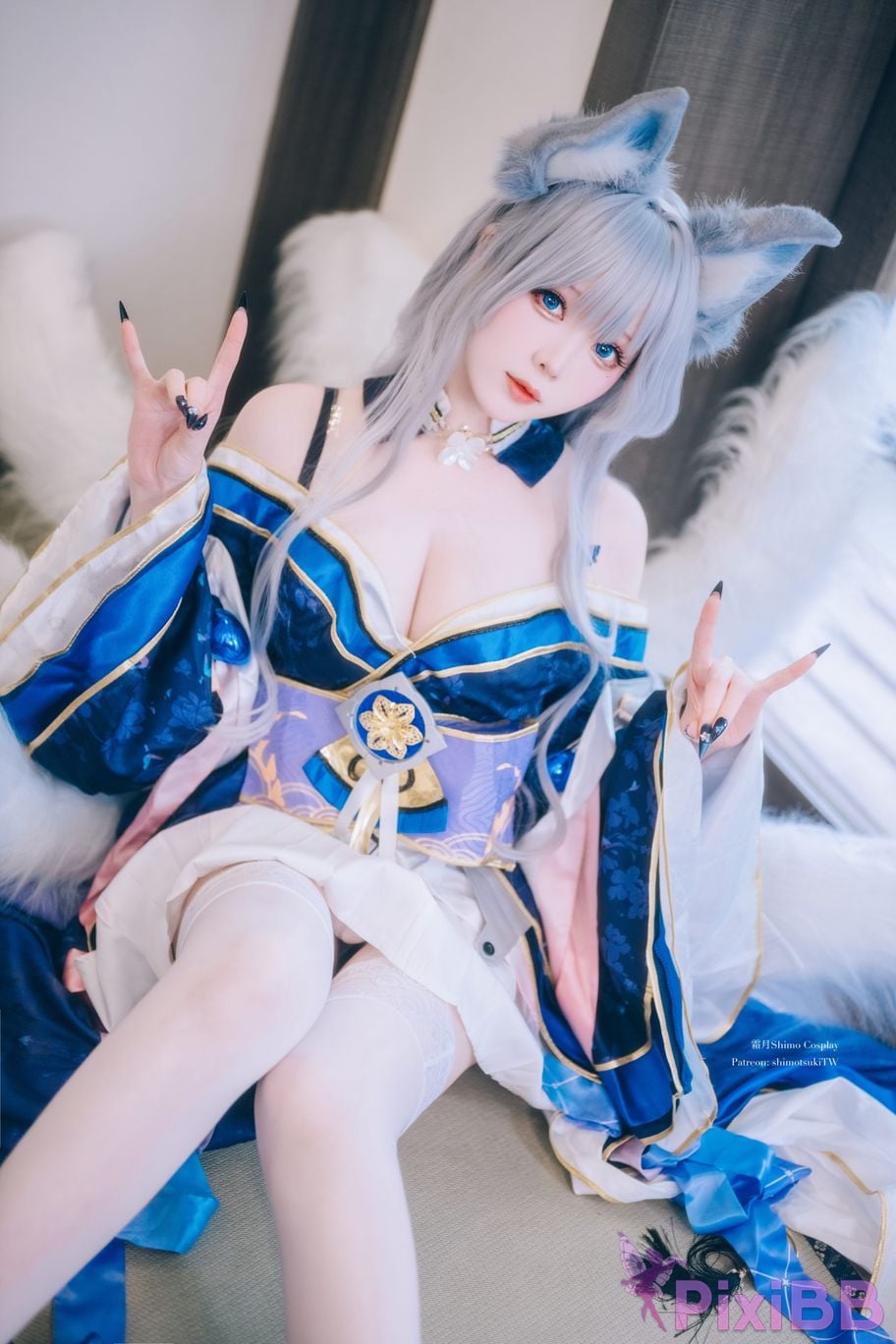 Cosplayer Shimotsuki shimo Azurlane Shinano N U PixiBB.COM 018
