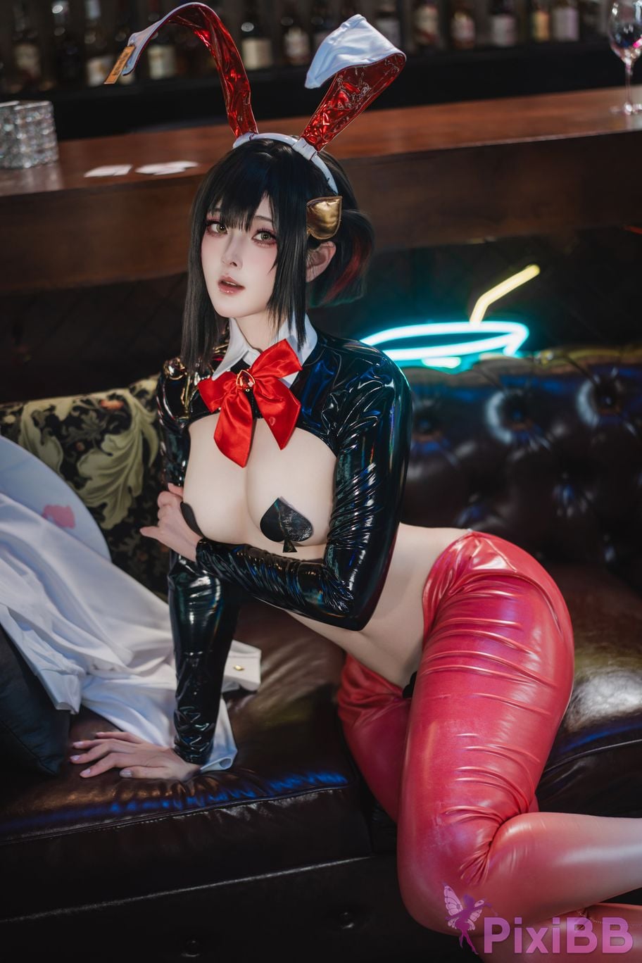 Cosplayer Natsuko Xia Xiazi NIKKE Luki Reverse bunny girl PixiBB.COM 016