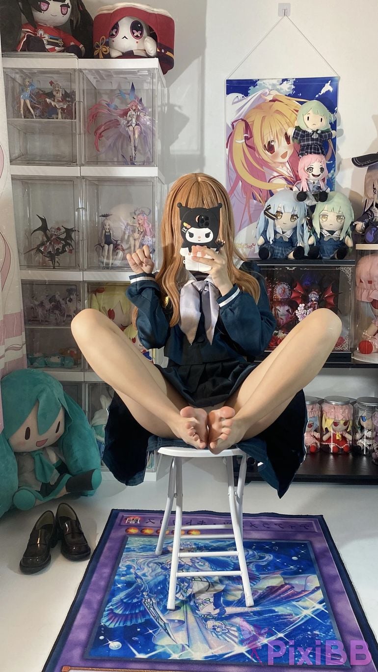 Cosplayer white oak Shirly BanG Dream Nagasaki Soyo PixiBB.COM 004