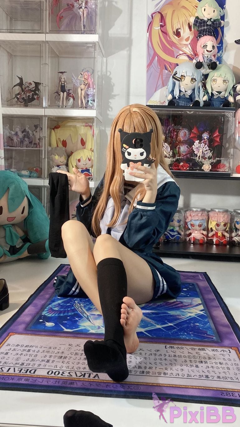 Cosplayer white oak Shirly BanG Dream Nagasaki Soyo PixiBB.COM 047
