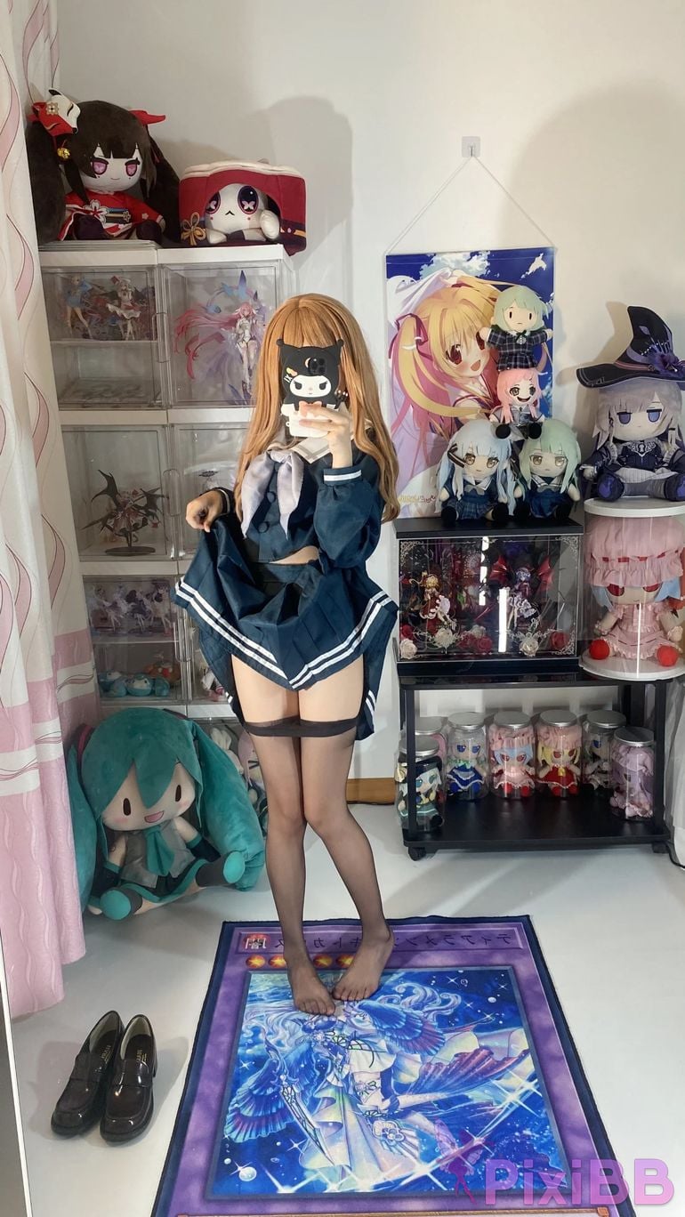Cosplayer white oak Shirly BanG Dream Nagasaki Soyo PixiBB.COM 050