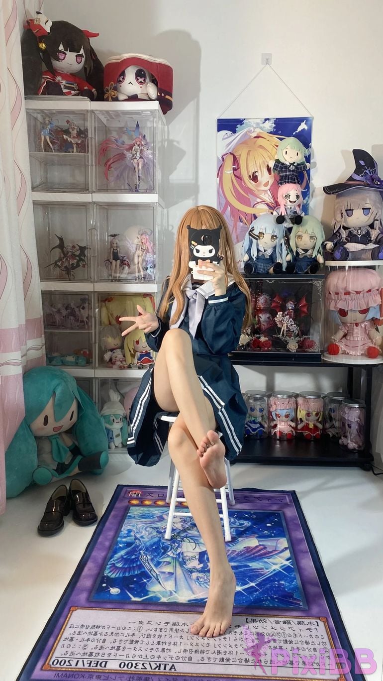 Cosplayer white oak Shirly BanG Dream Nagasaki Soyo PixiBB.COM 069