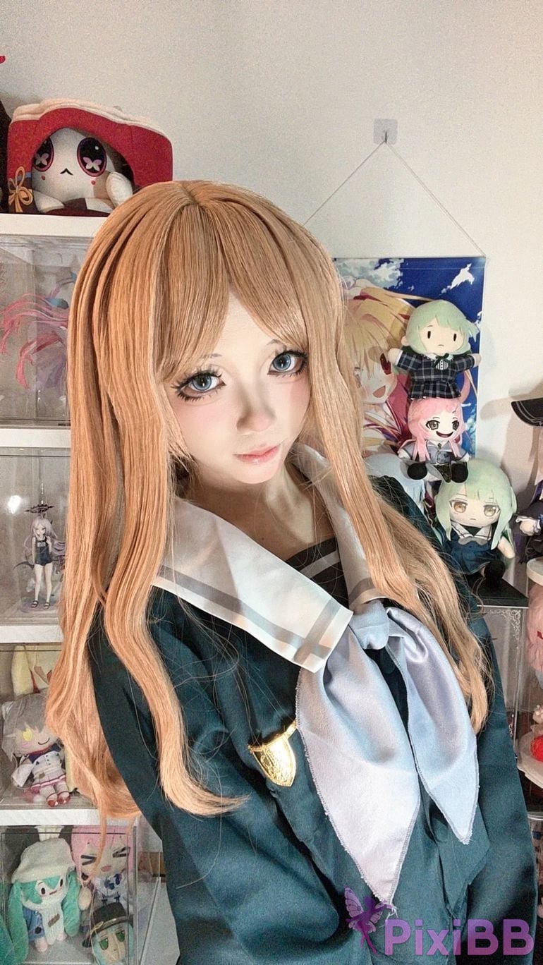 Cosplayer white oak Shirly BanG Dream Nagasaki Soyo PixiBB.COM 072