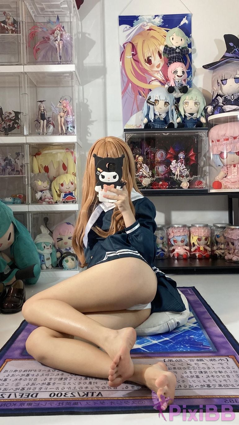 Cosplayer white oak Shirly BanG Dream Nagasaki Soyo PixiBB.COM 087