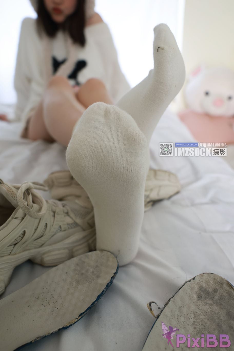 MZSOCK Love beautiful feet No.327 snacks PixiBB.COM 081