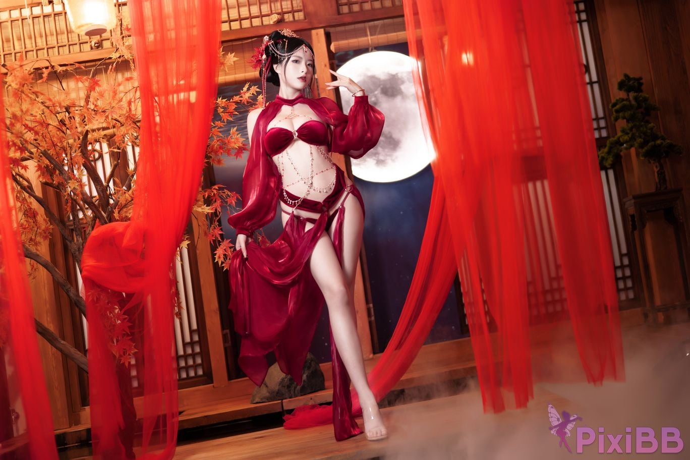 Coser Qing shui you nai PixiBB.COM 001