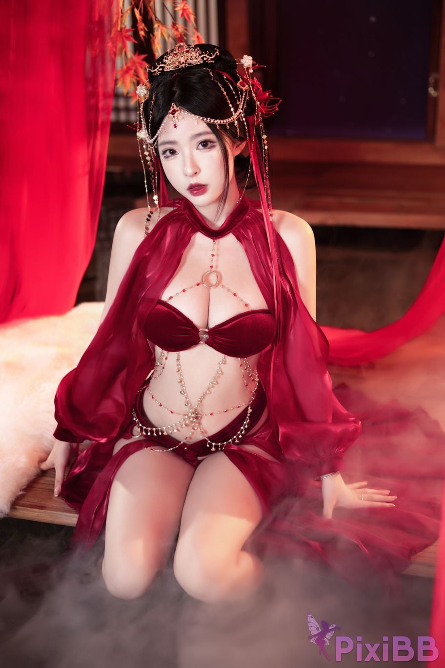 Coser Qing shui you nai PixiBB.COM 024