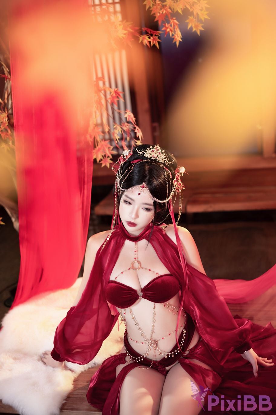 Coser Qing shui you nai PixiBB.COM 025