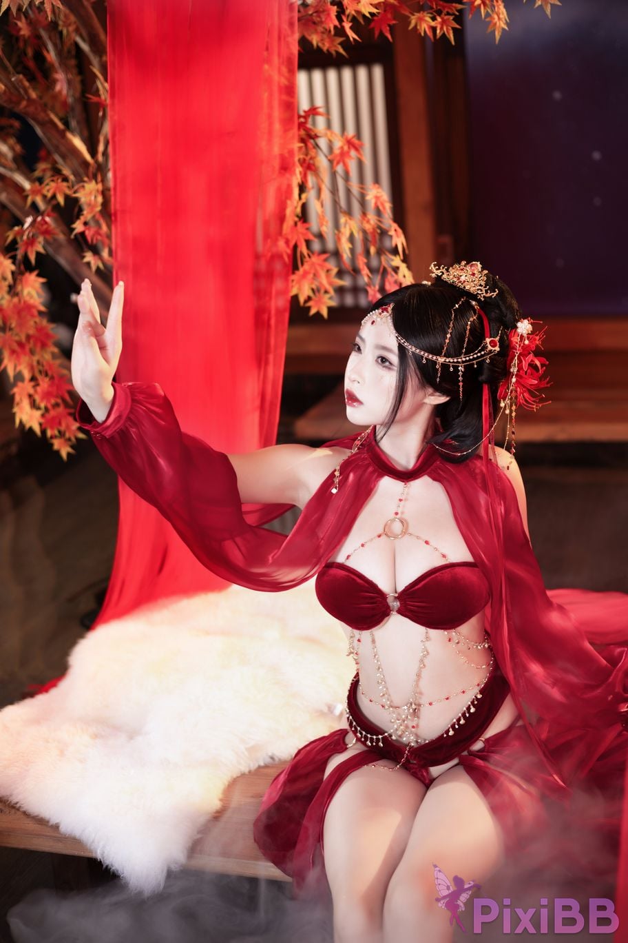 Coser Qing shui you nai PixiBB.COM 026