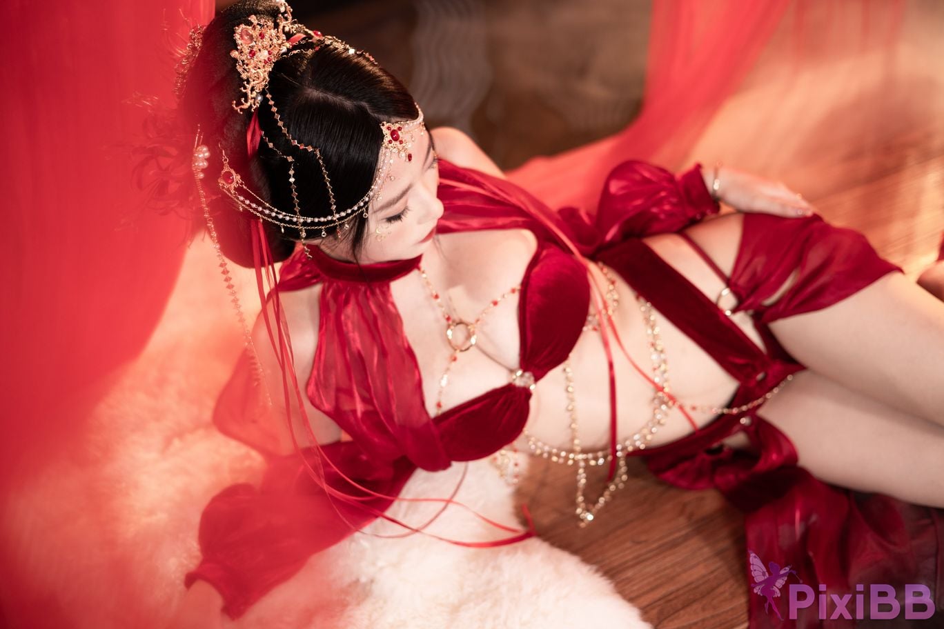 Coser Qing shui you nai PixiBB.COM 031