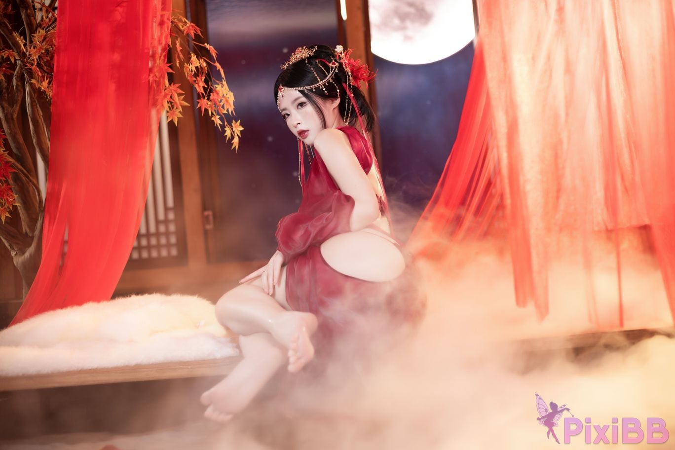 Coser Qing shui you nai PixiBB.COM 038