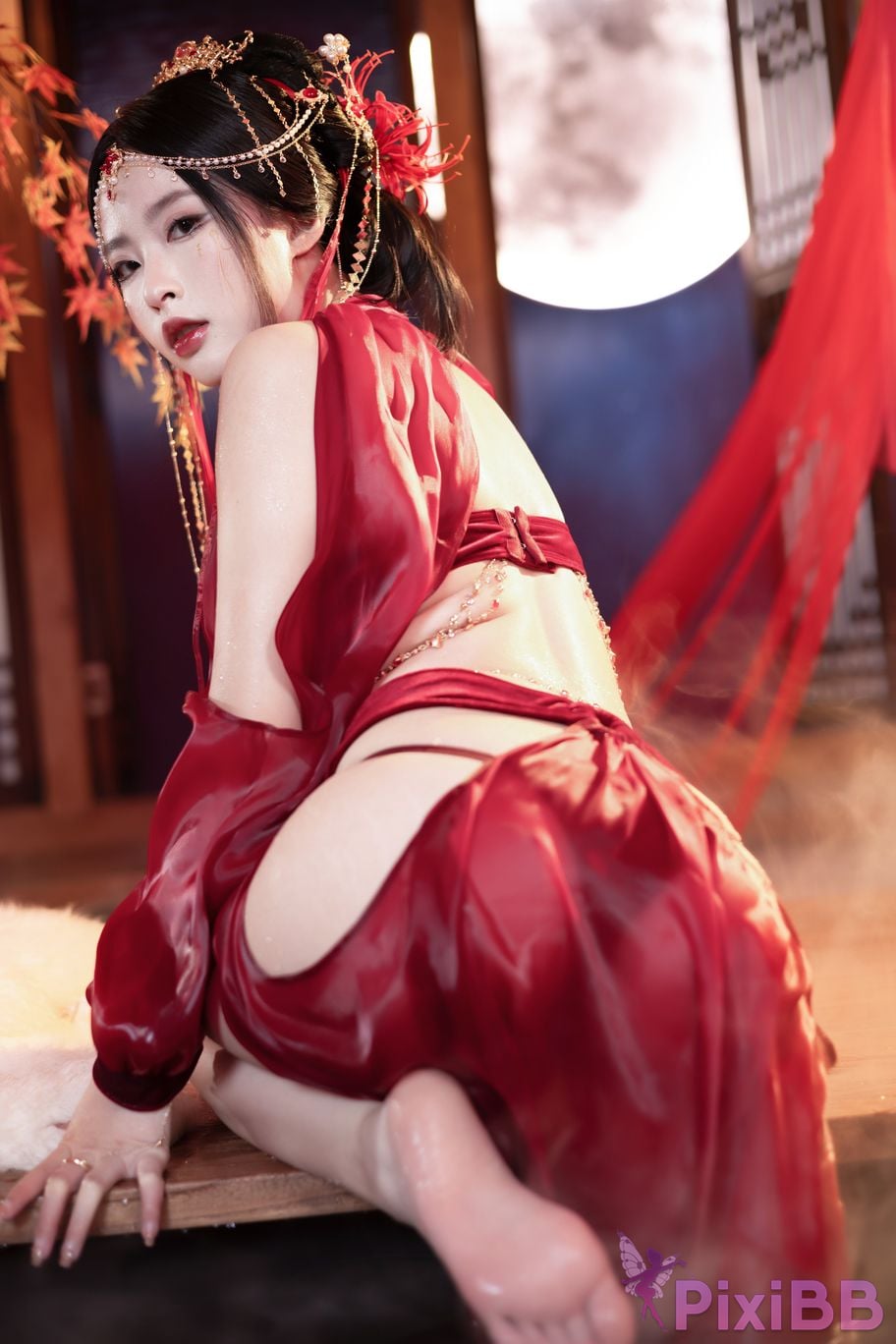 Coser Qing shui you nai PixiBB.COM 042