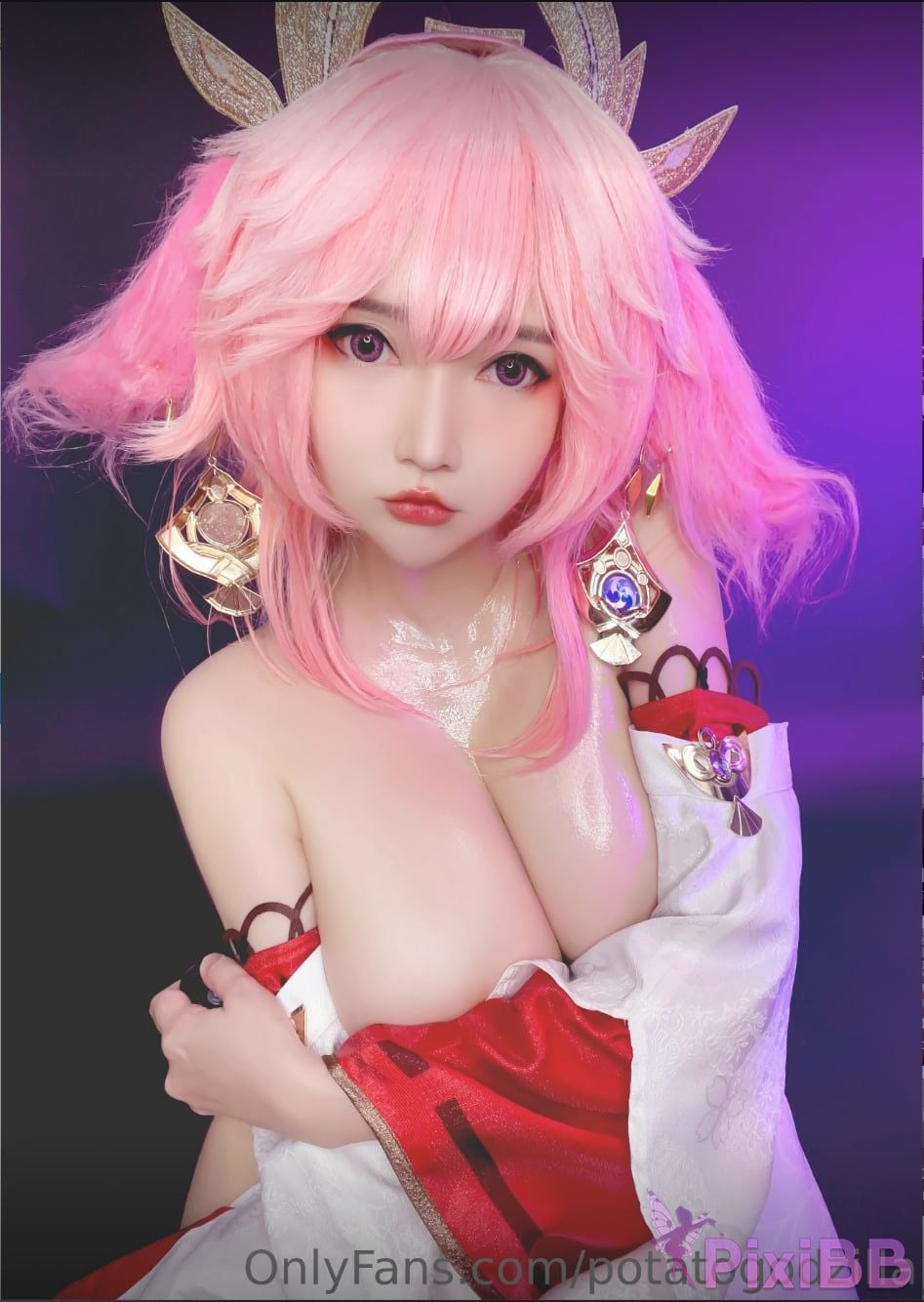 Potato Godzilla Yae Miko PixiBB.COM 1
