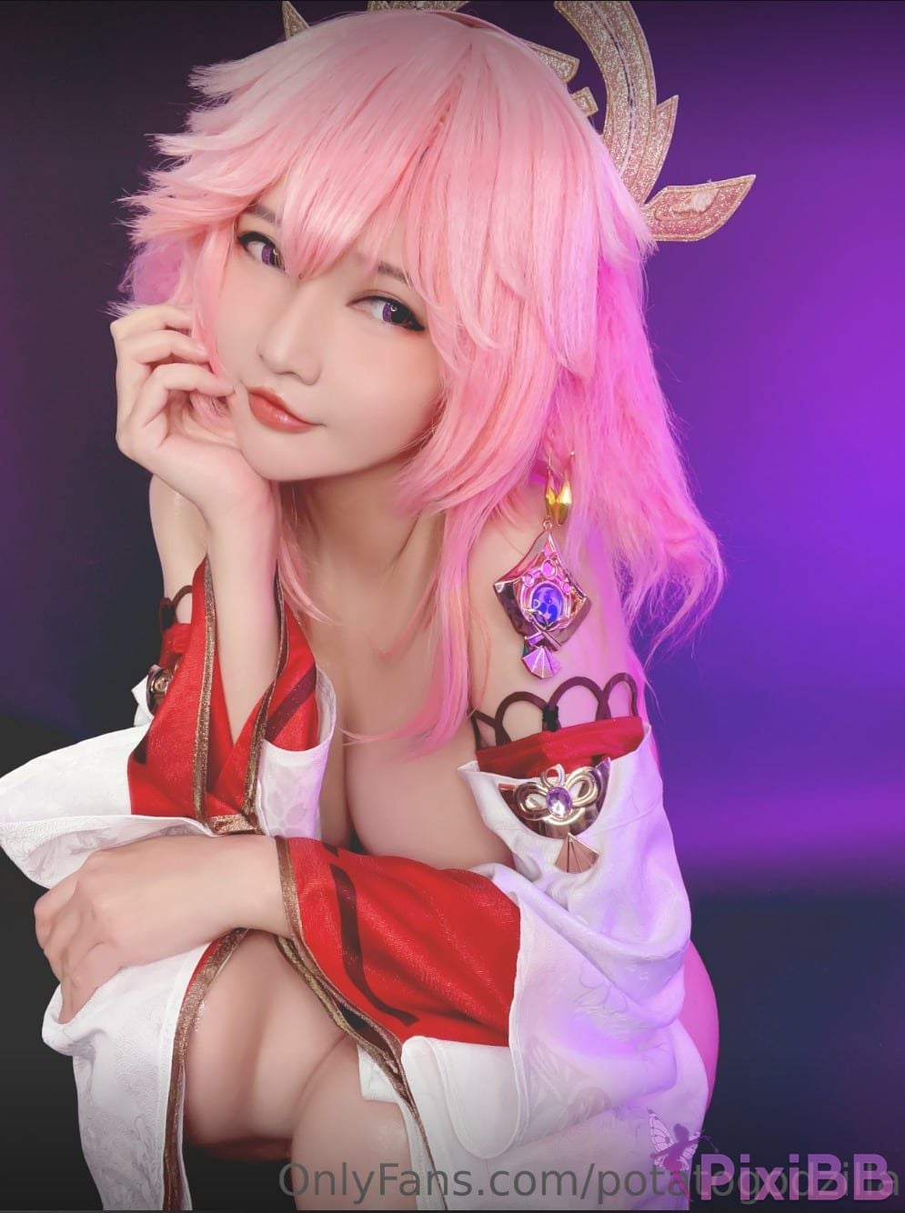 Potato Godzilla Yae Miko PixiBB.COM 11