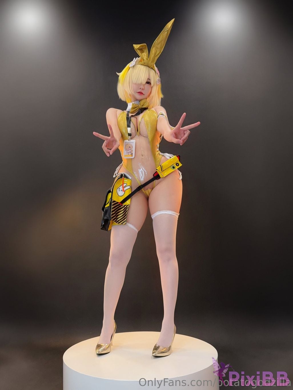 Potato Godzilla Elegg Bunny Suit PixiBB.COM 23