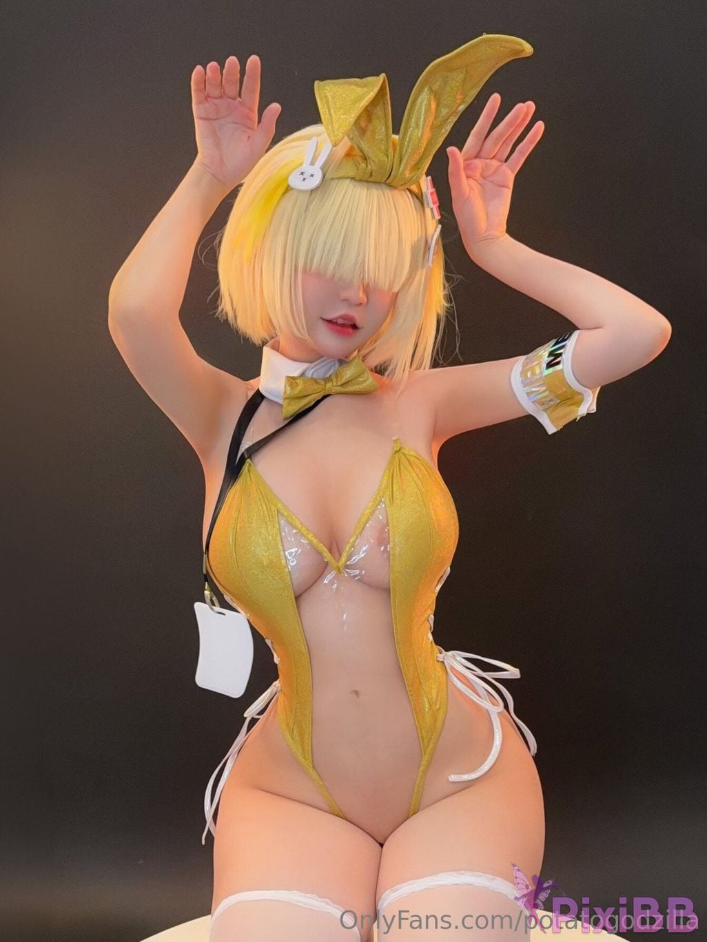 Potato Godzilla Elegg Bunny Suit PixiBB.COM 24