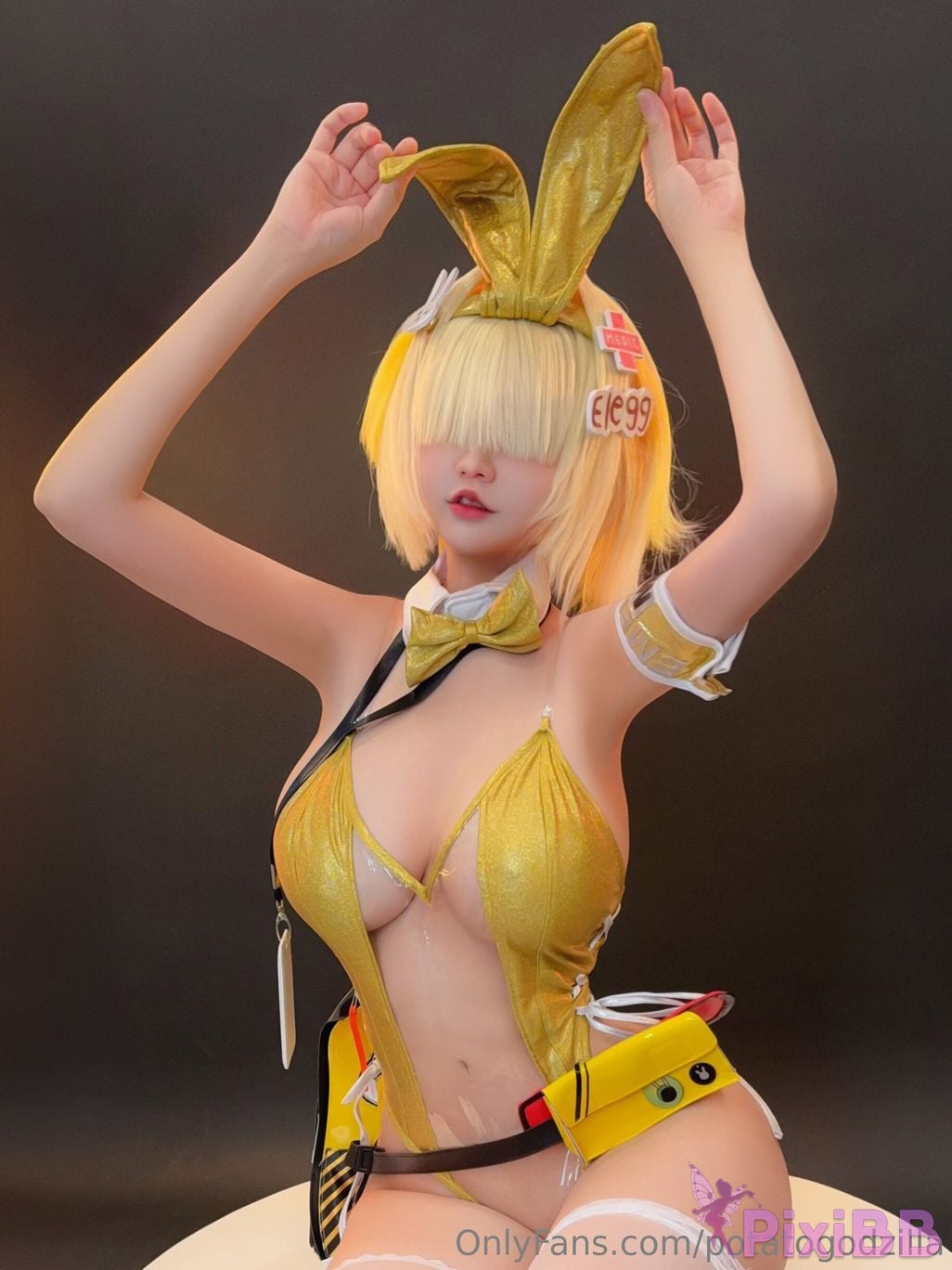 Potato Godzilla Elegg Bunny Suit PixiBB.COM 25