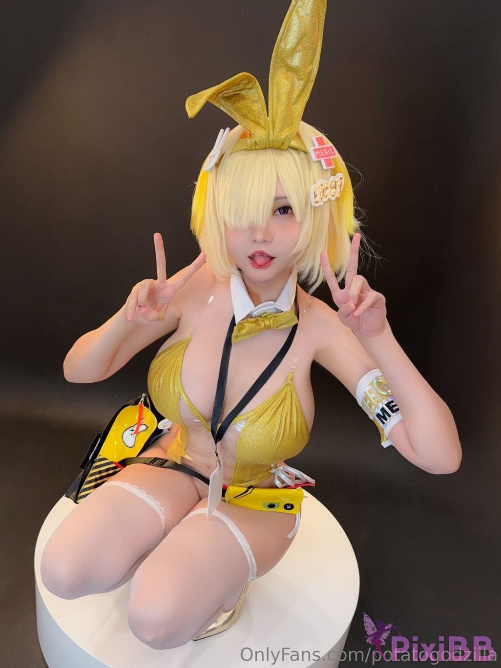 Potato Godzilla Elegg Bunny Suit PixiBB.COM 26