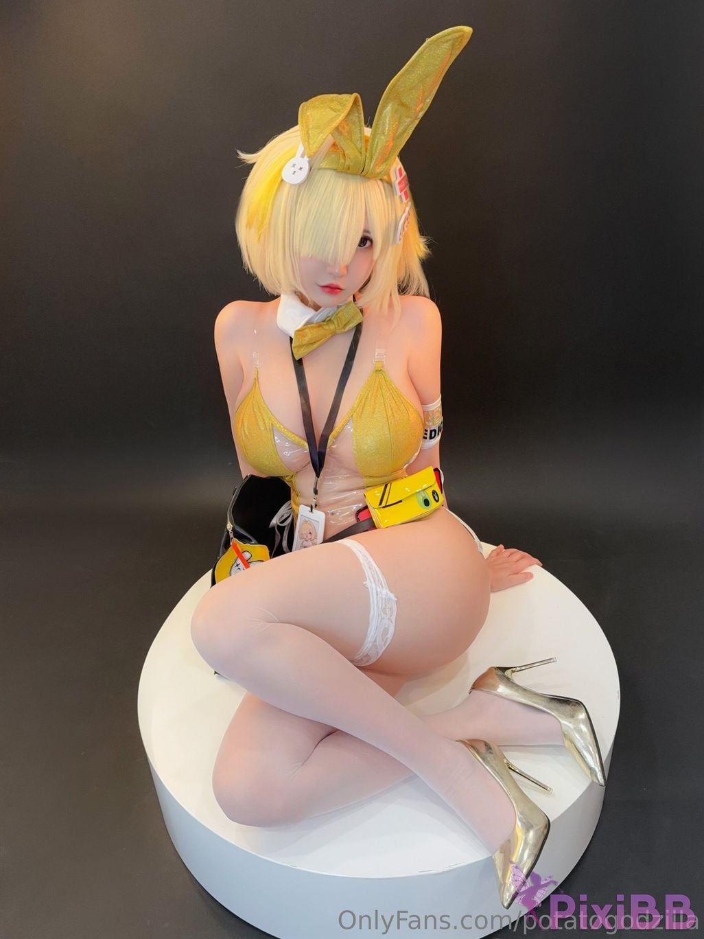 Potato Godzilla Elegg Bunny Suit PixiBB.COM 27