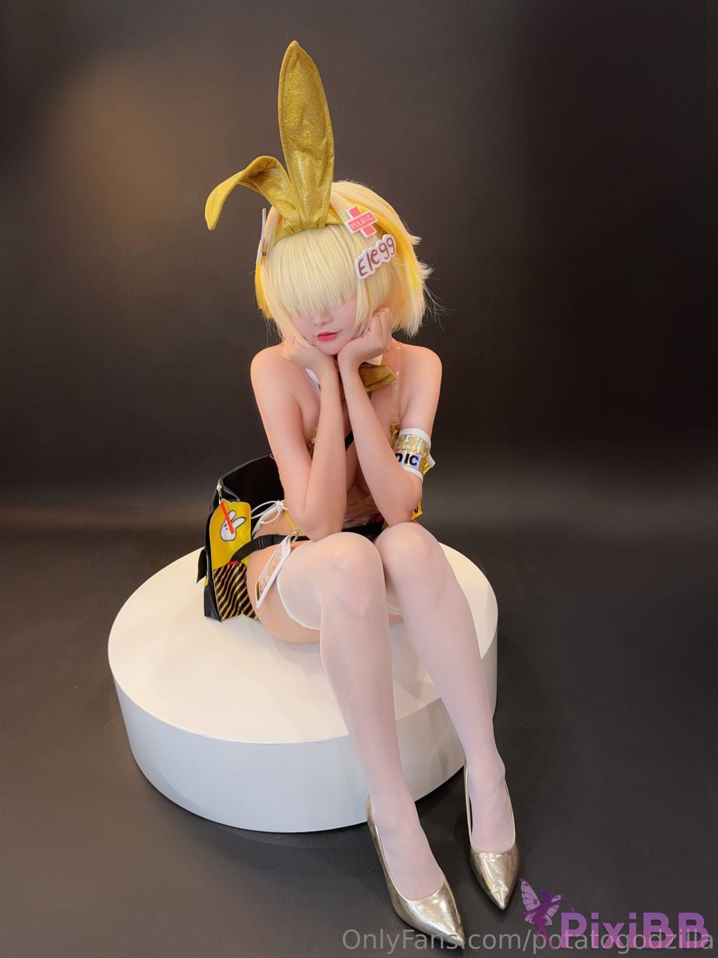 Potato Godzilla Elegg Bunny Suit PixiBB.COM 4