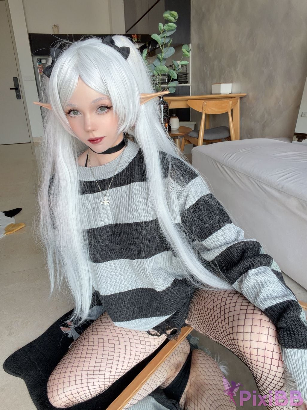 Caticornplay Goth Frieren PixiBB.COM 36