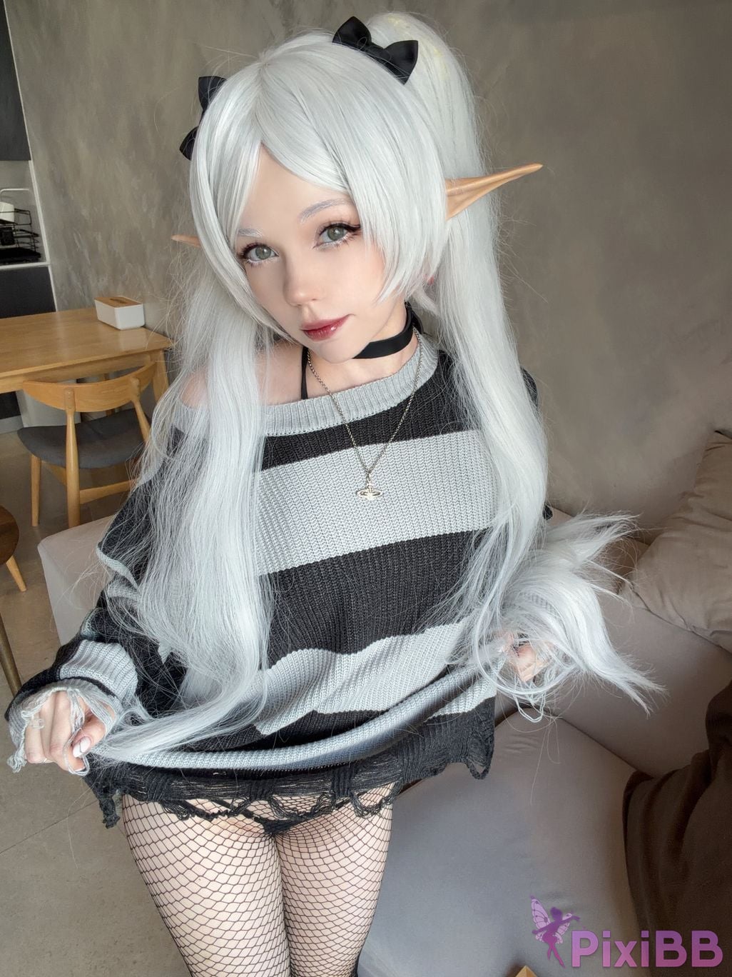 Caticornplay Goth Frieren PixiBB.COM 37