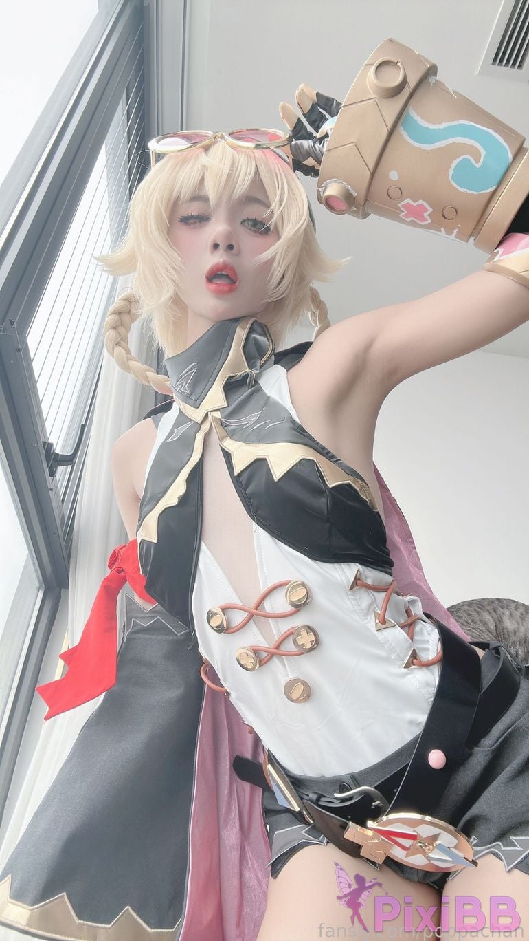 Cosplayer PoppaChan Jahoda Genshin Impact PixiBB.COM 009