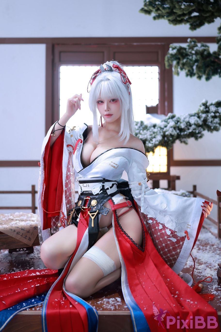 Cosplayer shuimiao Aqua Ming Chao Feixue PixiBB.COM 001