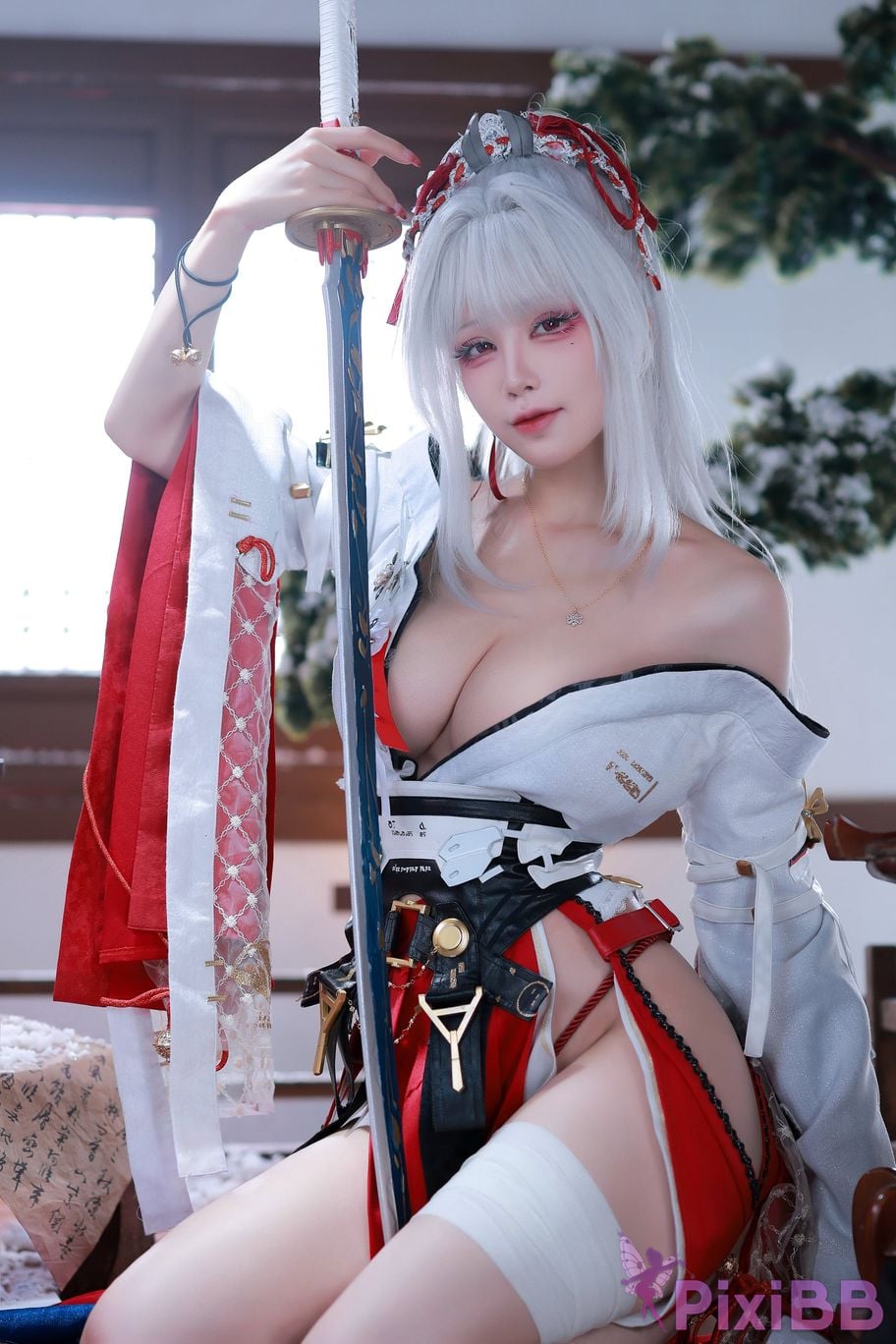 Cosplayer shuimiao Aqua Ming Chao Feixue PixiBB.COM 002