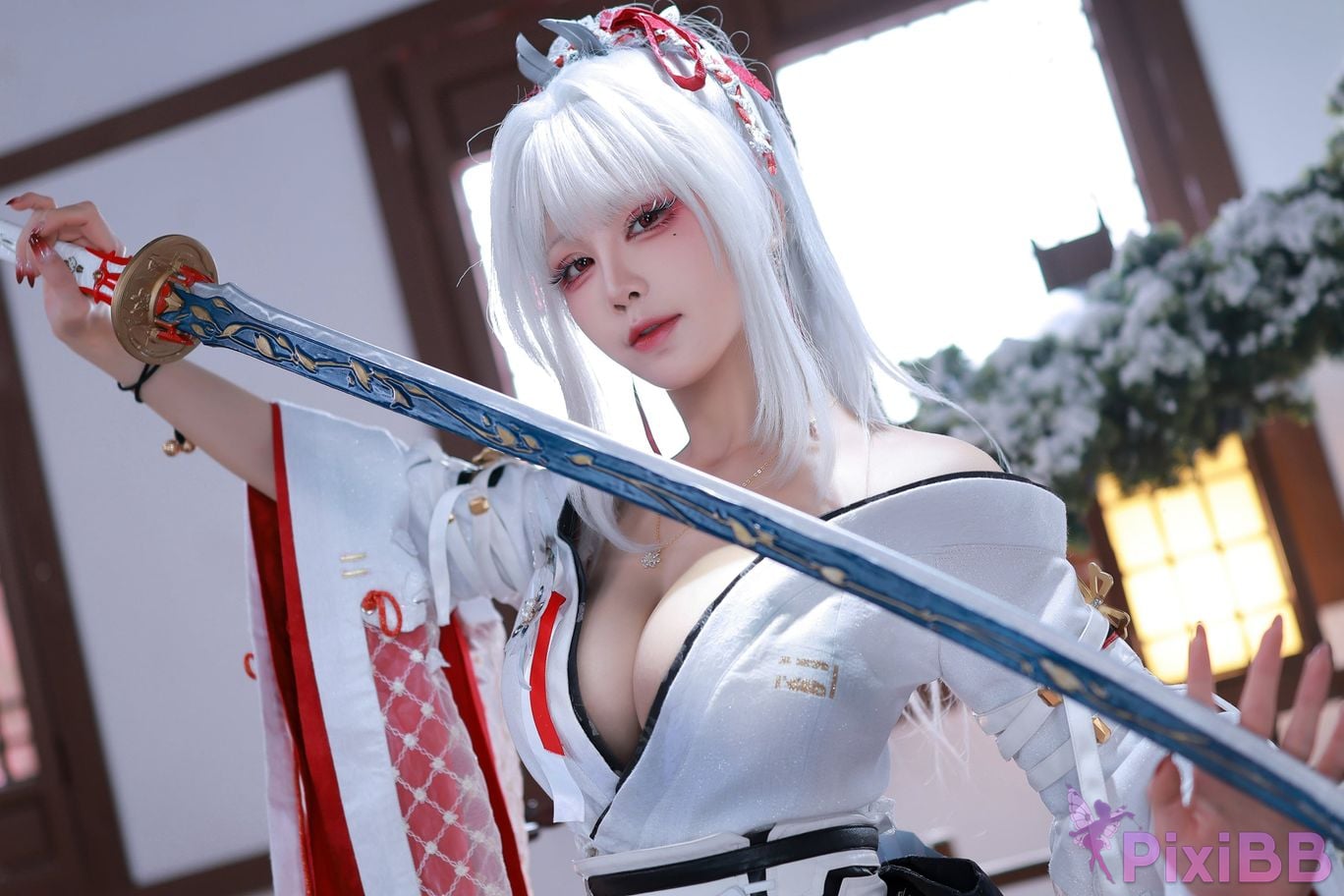 Cosplayer shuimiao Aqua Ming Chao Feixue PixiBB.COM 003