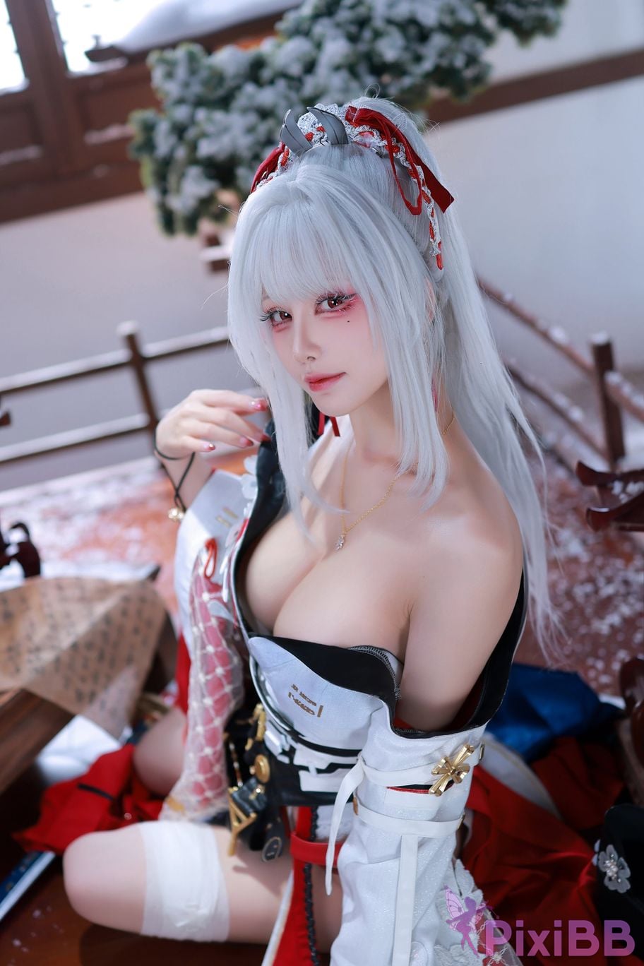 Cosplayer shuimiao Aqua Ming Chao Feixue PixiBB.COM 007