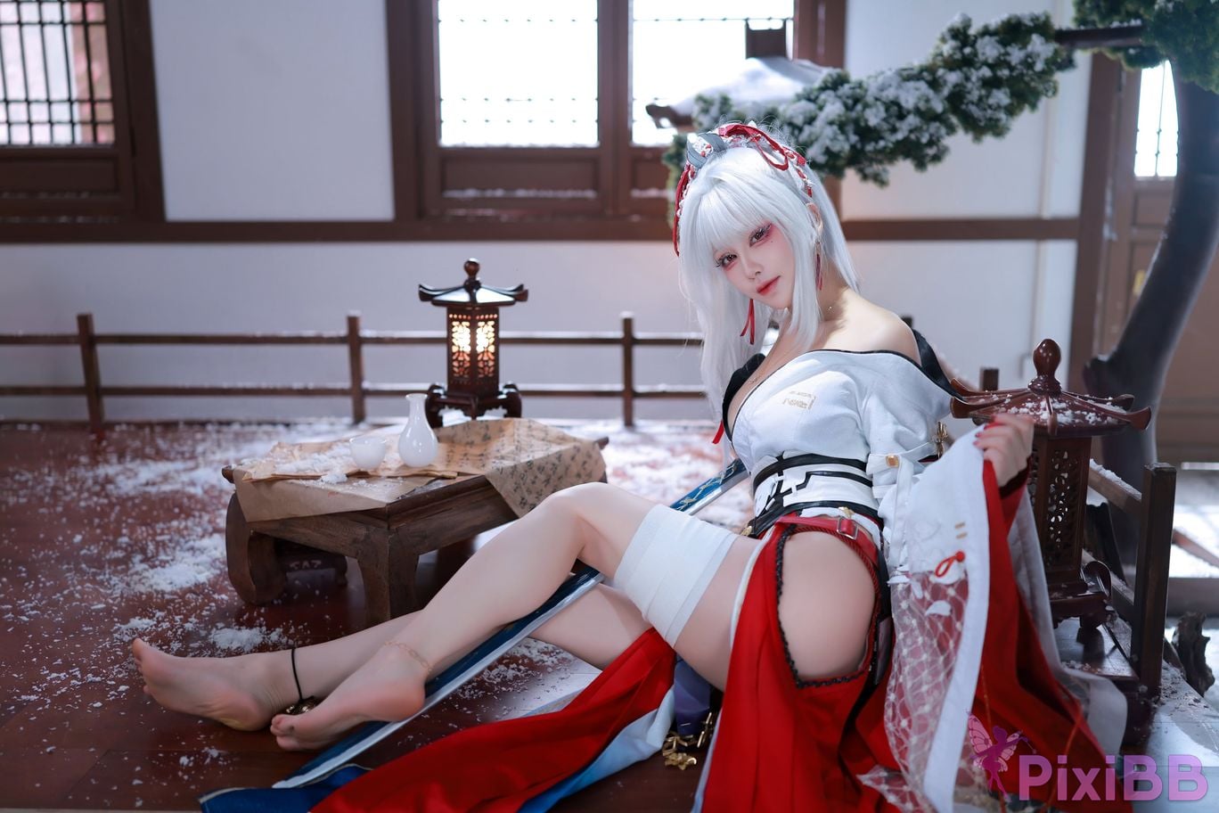 Cosplayer shuimiao Aqua Ming Chao Feixue PixiBB.COM 008