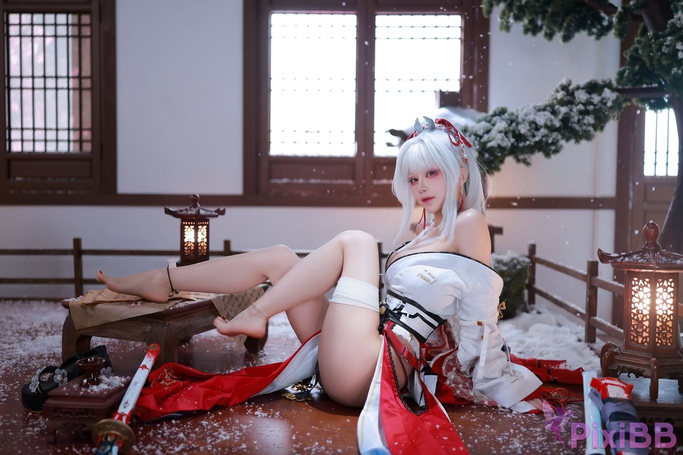 Cosplayer shuimiao Aqua Ming Chao Feixue PixiBB.COM 011