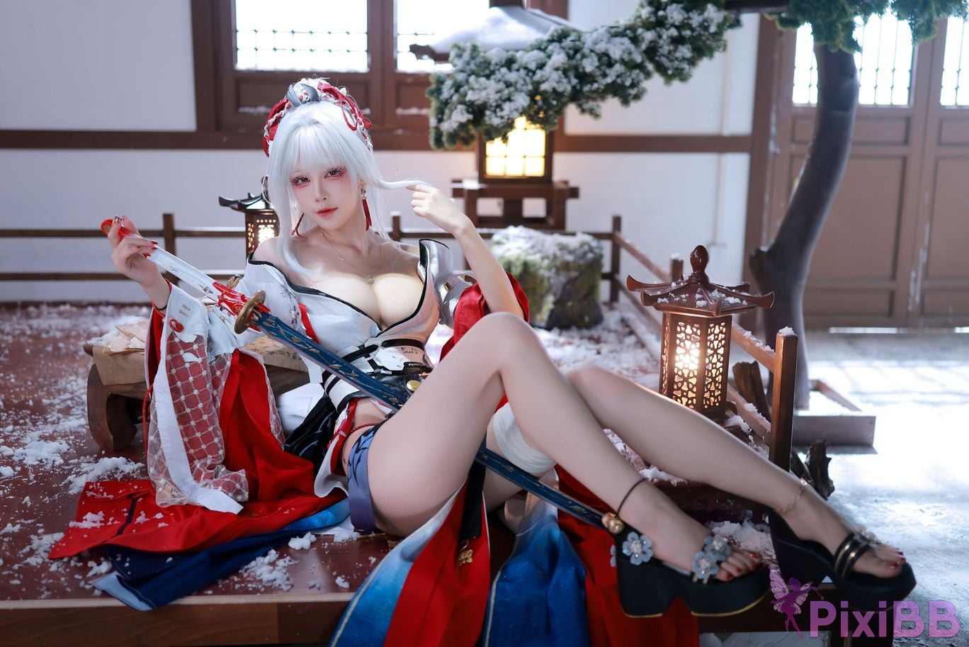 Cosplayer shuimiao Aqua Ming Chao Feixue PixiBB.COM 012
