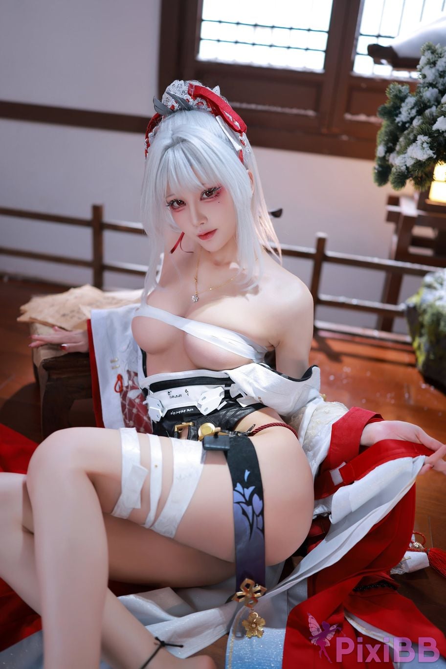 Cosplayer shuimiao Aqua Ming Chao Feixue PixiBB.COM 020
