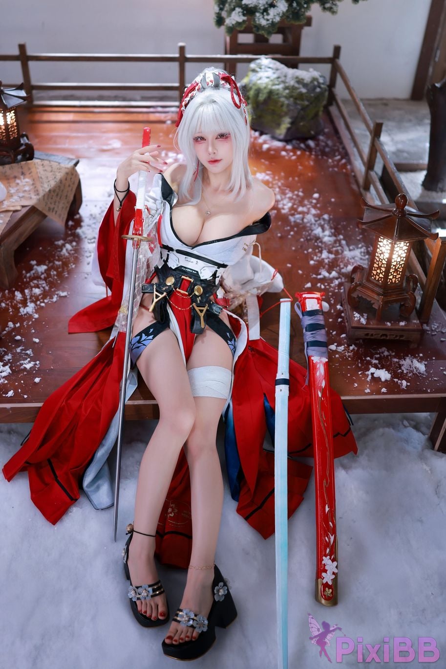 Cosplayer shuimiao Aqua Ming Chao Feixue PixiBB.COM 045