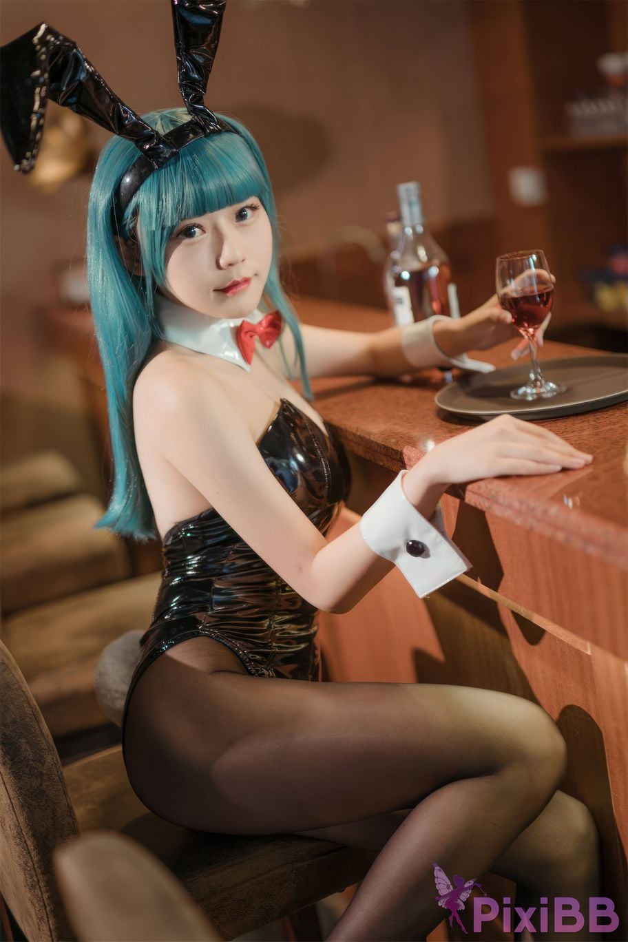 Cosplay Vanilla Meow Lulu Dragon Ball Buma Bunny Girl PixiBB.COM 002