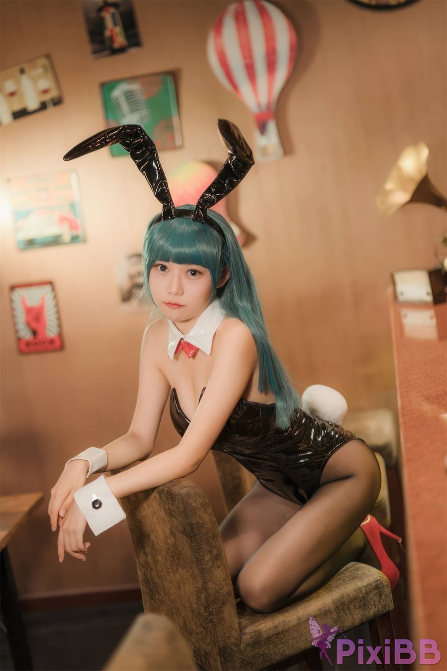 Cosplay Vanilla Meow Lulu Dragon Ball Buma Bunny Girl PixiBB.COM 023