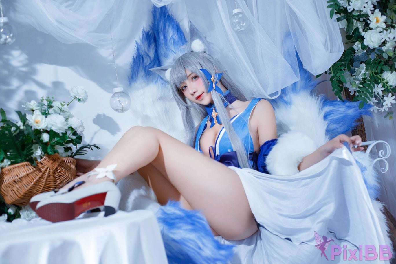 Cosplayer Jiuqu Jean azur lane Shinano dress PixiBB.COM 004