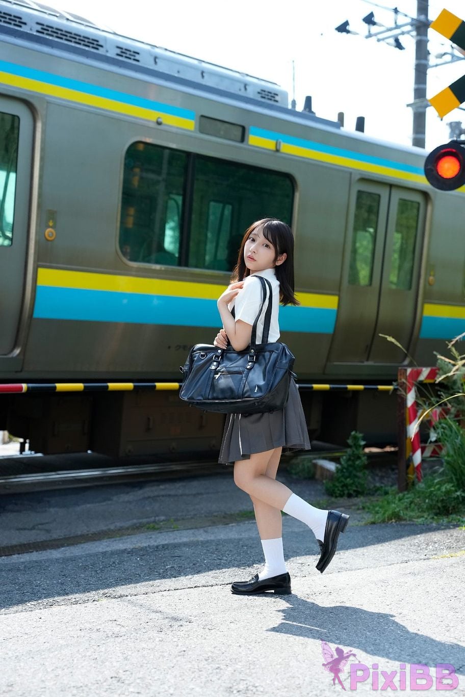 Japanese Idol TOOMI Jumi zeroichi school season 2 PixiBB.COM 003