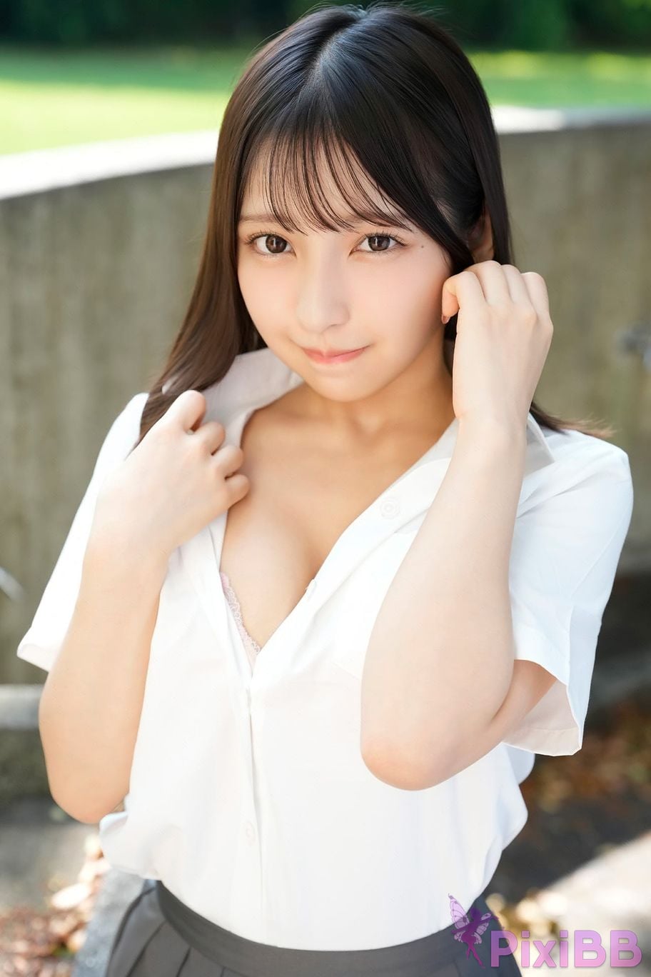 Japanese Idol TOOMI Jumi zeroichi school season 2 PixiBB.COM 009