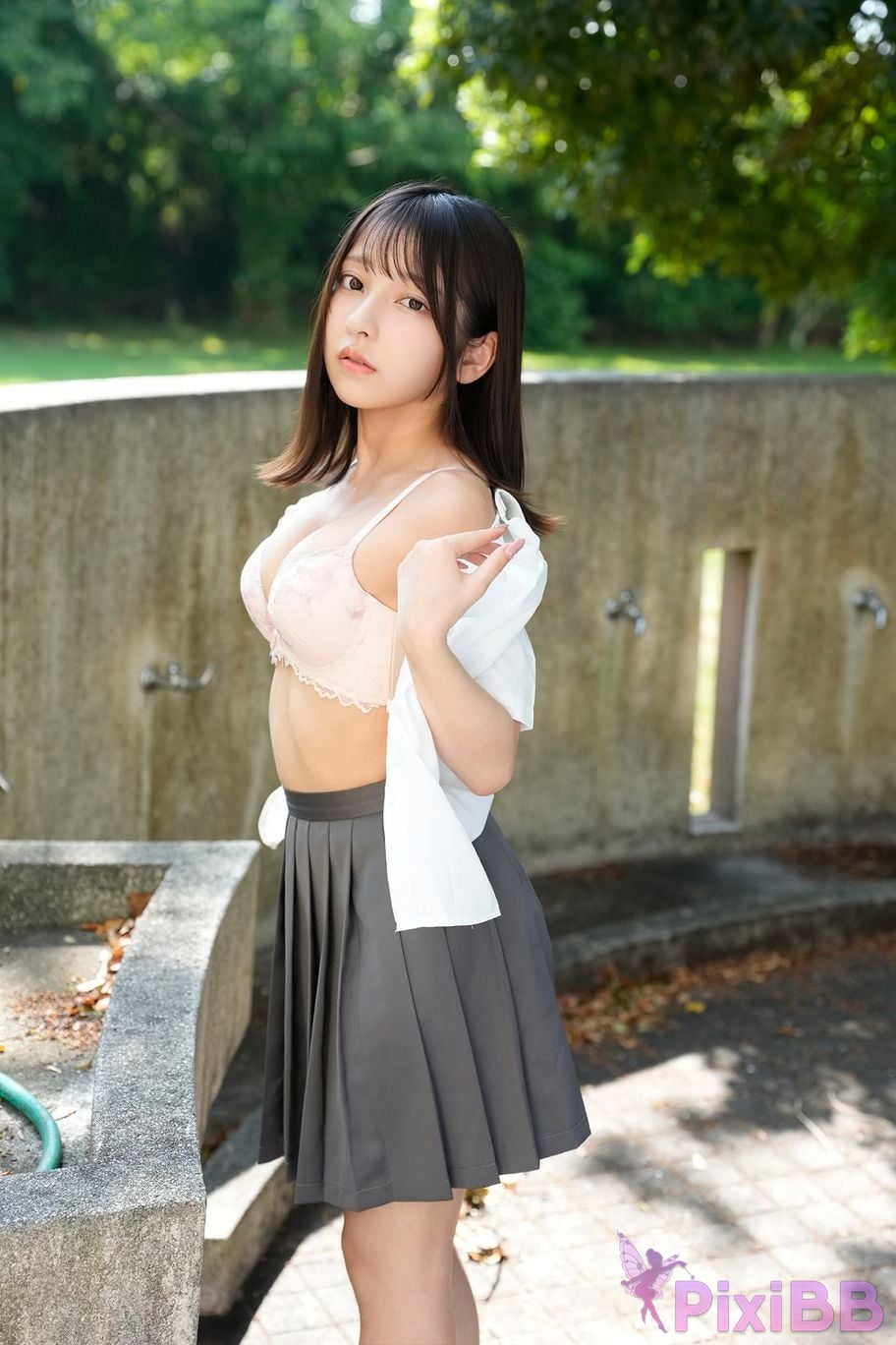 Japanese Idol TOOMI Jumi zeroichi school season 2 PixiBB.COM 012