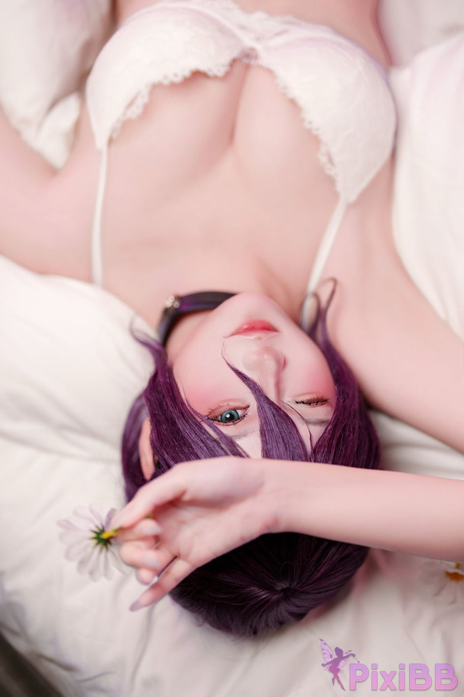 Cosplayer Xiaoyukiko small fish chainsaw man Lesse PixiBB.COM 014