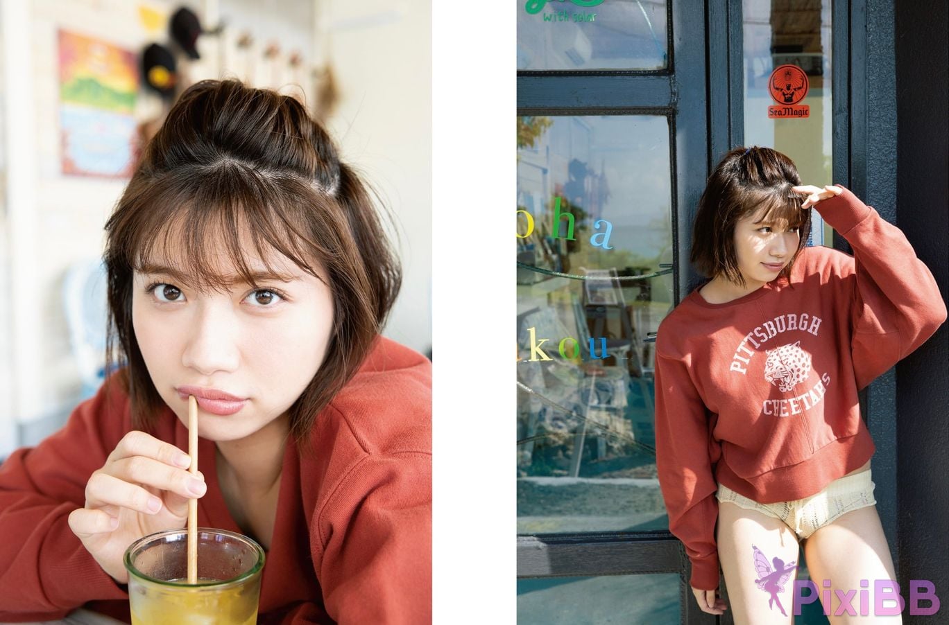 Japanese Idol Ishihara Nozomi Asa Gei SEXY Actress photo collection Hopeful PixiBB.COM 009