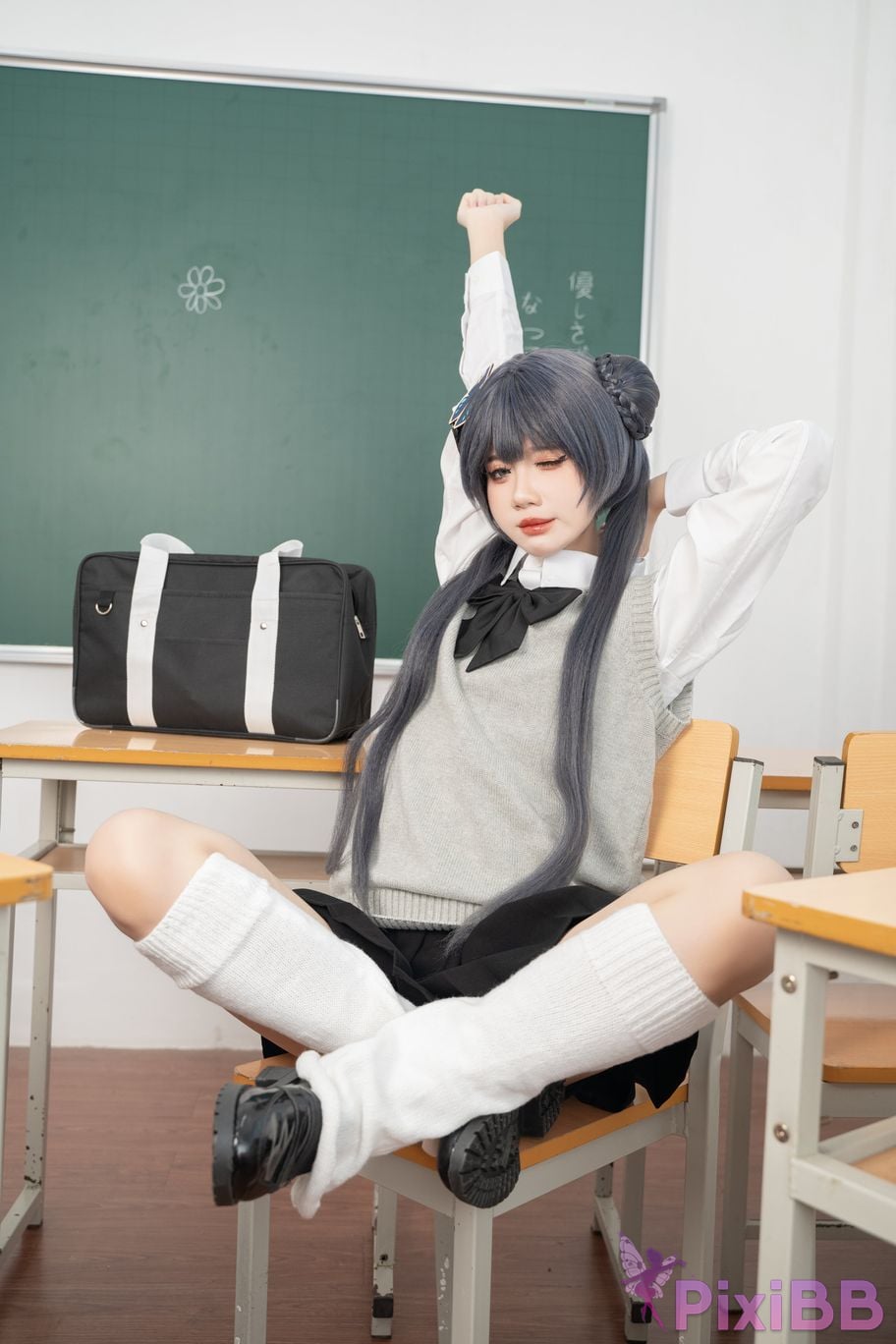 Cosplay Poppachan Kisaki Student PixiBB.COM 003