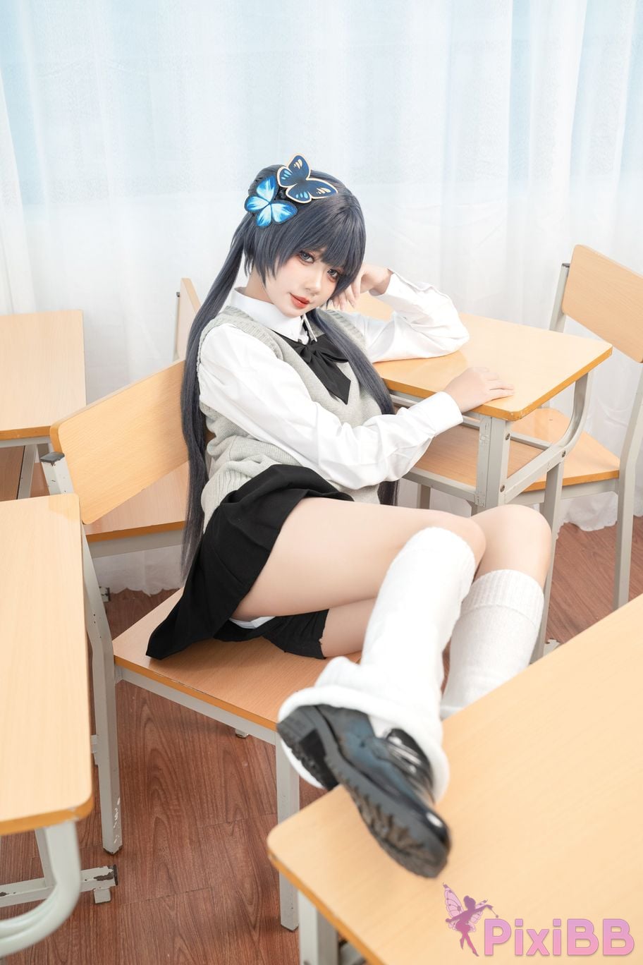 Cosplay Poppachan Kisaki Student PixiBB.COM 009